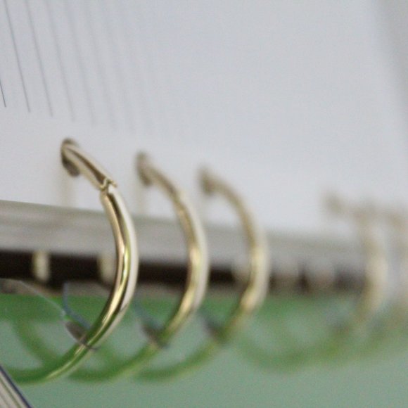 NWT Kate Spade Zip Around Personal Organizer & 2022 Inserts w/Bonus Paperclips - Picture 7 of 12